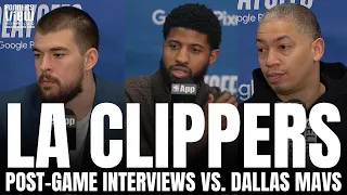 Paul George, Ivica Zubac & Ty Lue React to LA Clippers Facing Elimination vs. Dallas | GM5 Post-Game