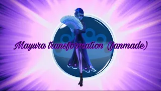 Mayura transformation with fix miraculous (fanmade)