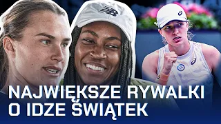 SABALENKA, GAUFF, CIRSTEA I AZARENKA O ŚWIĄTEK! "WYJĄTKOWA, WSPANIAŁA, UWIELBIAM JĄ!"