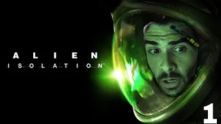 Hasanabi plays Alien Isolation for the first time - Gets scared many times [Alien Isolation Part 1]