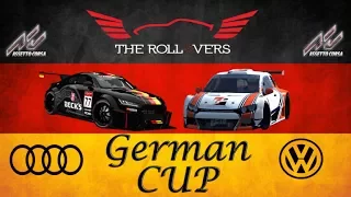 Assetto corsa German Cup VW Scirocco GC10 The Rollovers Oschersleben 3rd season race