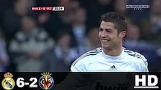 Real Madrid vs Villareal 6-2 - All Goals & Extended Highlights - La Liga 21/02/2010 HD