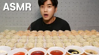 만두 리얼사운드 먹방 ASMR Many Dumplings & Sauce Mukbang Real Sound eating show