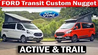 2022 Ford TRANSIT NUGGET Lineup, ACTIVE & TRAIL Designed for adventures