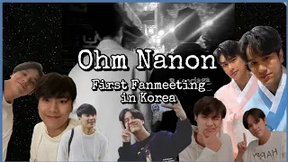 OhmNanon First Fanmeeting in Korea