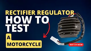 #2 How to test a motorcycle rectifier regulator