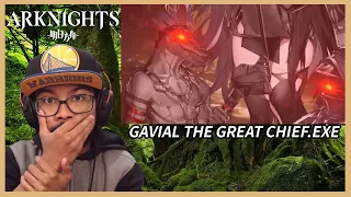 GAVIAL THE GREAT CHIEF.EXE REACTION! | Arknights Memes