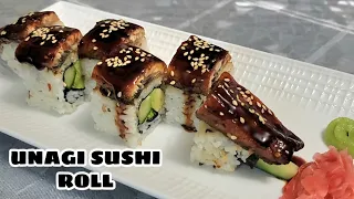 UNAGI SUSHI ROLL / BBQ EEL SUSHI ROLL / Jack N Poy Kitchen