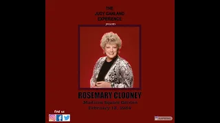 ROSEMARY CLOONEY @ Madison Square Garden February 13, 1984