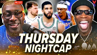 Unc & Ocho react to Celtics losing Game 2, Mavericks-Thunder, Shaq responds to Unc | Nightcap