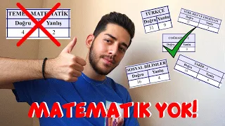 Matematik Olmadan Nasıl Derece Yapılır? İlk 2 Bin! (Netlerimi Söylüyorum) #YKS2021 #SÖZ