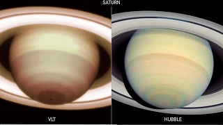 Hubble VS Very Large Telescope (VLT)