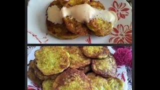 оладьи из кабачков (zucchini fritters)