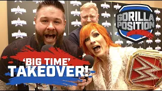 Gorilla Position HIJACKED! Becky Lynch, Kevin Owens & Sami Zayn! HILARIOUS, MUST WATCH!