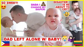 DAD LEFT ALONE W/ BABY "GONE WRONG" PART 1 | it'srofa