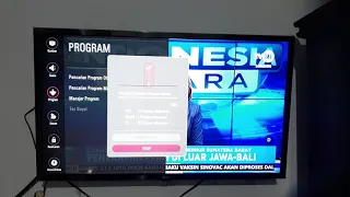 Cara mencari channel siaran televisi digital di TV LG