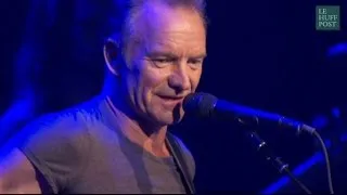 Les mots justes de Sting avant le concert hommage au Bataclan