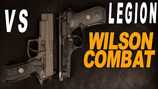 Beretta 92FS Wilson Combat vs Sig p226 Legion