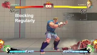 SSF4AE2012: Abel Wheel Kick Crossup