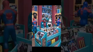 Miles Morales Goes Record Shopping in the Spider-verse!