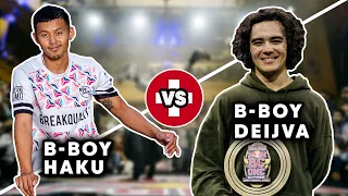 B-Boy Deijva vs. B-Boy Haku｜Red Bull BC One Cypher Switzerland 2021