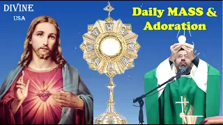 LIVE: NOV. 05 || First Friday Prayer Service | MASS & ADORATION | Sacred Heart Devotion | Divine USA