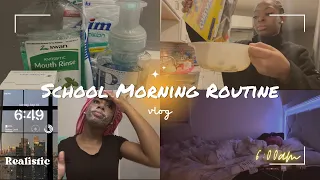 My REAL 6:00am High school Morning Routine + School Vlog | Ryann Dezarae