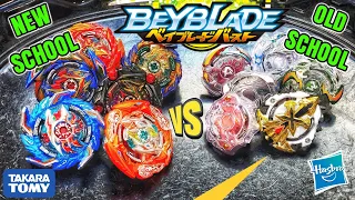 Beyblade Burst *OLD SCHOOL vs NEW SCHOOL* Battles / SuperKing (Sparking) vs Original Burst Beys