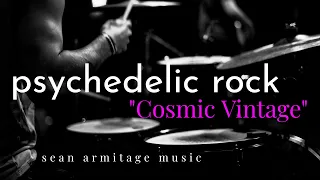 Drumless Backing Track Upbeat Psychedelic Rock (140 BPM) "Cosmic Vintage"