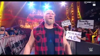 Brock Lesnar Entrance: SmackDown, October 01, 2021.