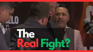 CANELO-DE LA HOYA BEEF IS REAL!