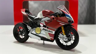 DUCATI PANIGALE V4 S CORSE 1:18 MAISTO SCALE MODEL | DUCATI DIECAST 1/18