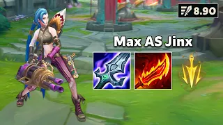 I BROKE THE GAME WITH 9.0 ATTACK SPEED JINX