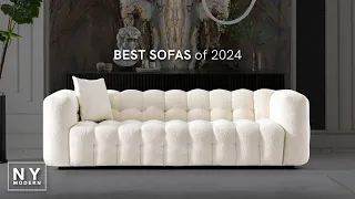 The best sofas of 2024: A shift towards comfort, sustainability and style.