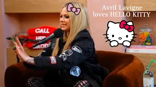 Avril Lavigne Hello kitty collection (podcast interview 2024)