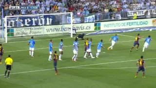 Neymar vs Malaga 13-14 (Away) HD By Geo7prou