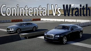 Forza Motorsport 6 - DRAG RACE: Bentley Continental GT Speed Vs Rolls Royce Wraith
