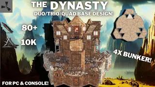 THE DYNASTY TUTORIAL•DUO/TRIO/QUAD DESIGN•CHEAP•4XBUNKER•OPEN CORE•MINI CHINA WALL•BASEDESIGN 2024