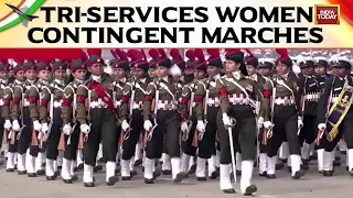 First Time Ever All-women Contingent On Display | Republic Day Parade