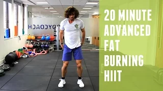 20 Minute Advanced Fat Burning HIIT Workout | The Body Coach