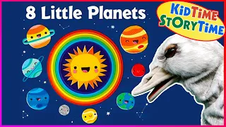 8 Little Planets | the Solar System for Kids ~ Sung Aloud!