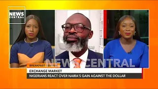 Nigerians React Over Naira’s Gain Against The Dollar