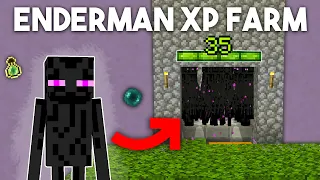 Minecraft BEST Enderman XP Farm in 1.19 | Minecraft Bedrock Edition (mcpe)