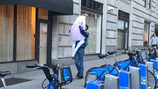 Only in NYC: Random Couple Dancing in the Street