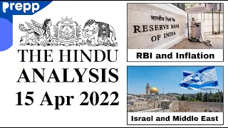 The Hindu newspaper analysis today | 15 April 2022 | daily current affairs  UPSC CSE/IAS