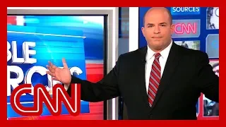 Brian Stelter left speechless by Trump's racist tweet