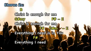 Christ Is Enough | Chords and Lyrics - Hillsong Worship