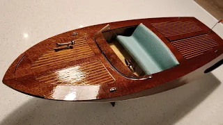 Aero-naut Classic RC boat maiden voyage