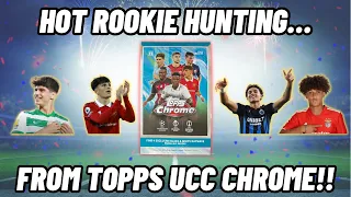 HOT ROOKIE HUNTING! Topps UCC Chrome 2022/23 hobby lite box!