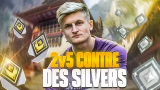 2 RADIANTS vs 5 SILVERS, JE DEVIENS FOU ET MENACE UN VIEWER